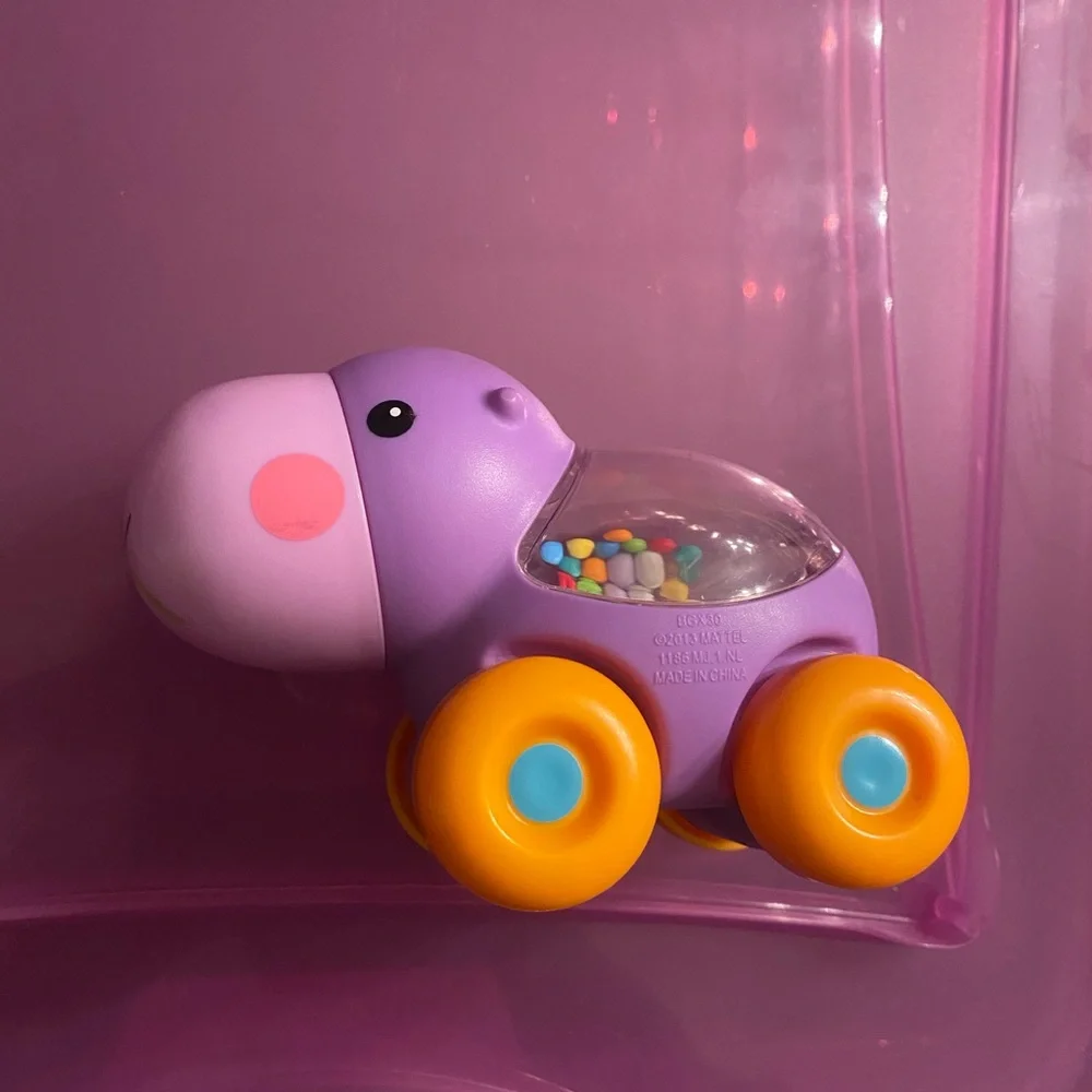 Set of 3 Baby Items - Dr. Brown’s Ridgees Teether, Raz-Grapes Teether & Hippo - Picture 7 of 9